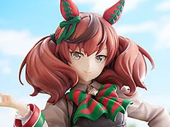 「ウマ娘」ナイスネイチャの1/7スケールフィギュア,再販予約を受付中。もふもふのツインテールや,秘めた闘志を感じさせる笑顔が印象的な一品